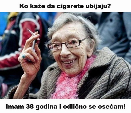 Cigarete ne ubijaju